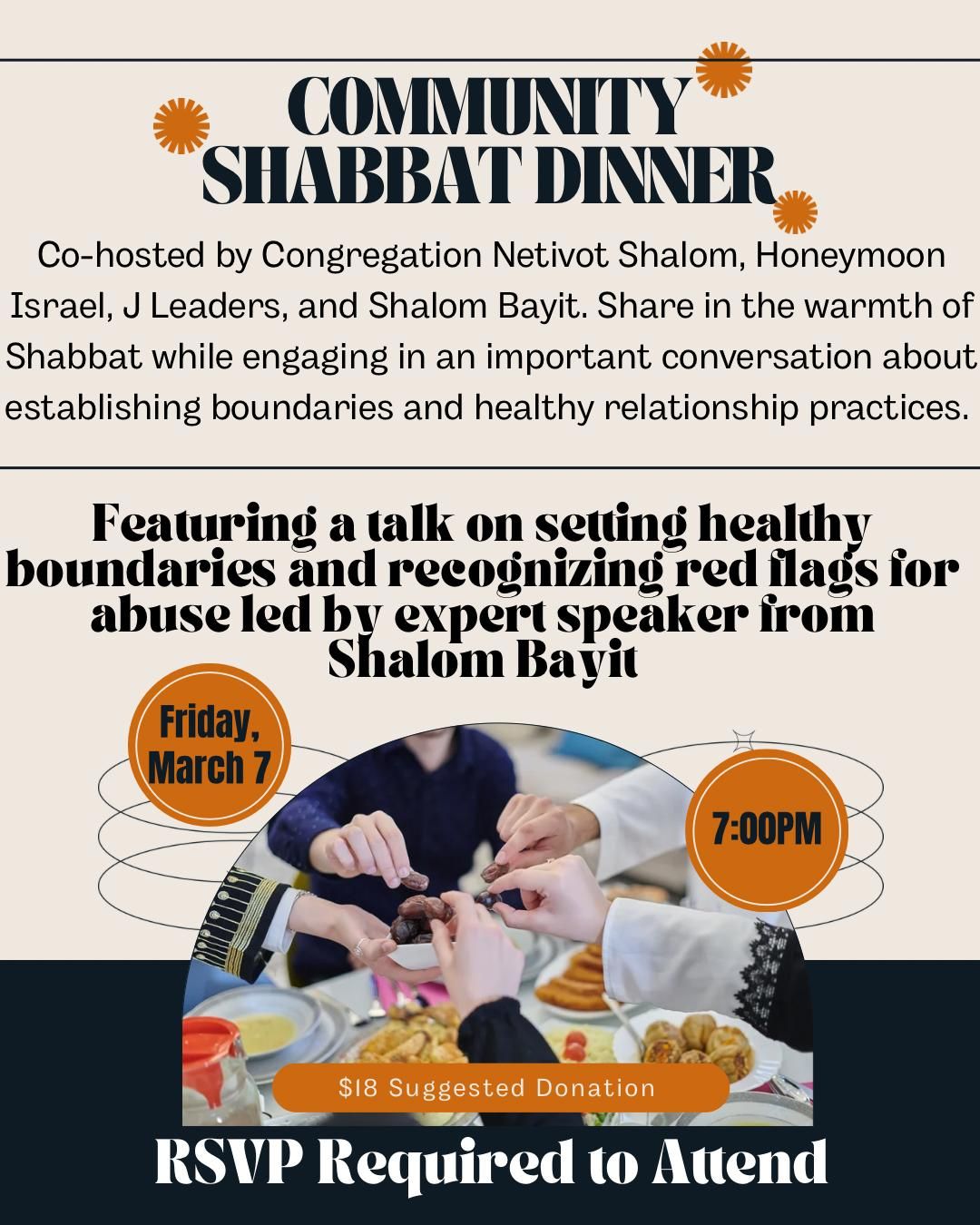 SF Bay Area Shabbat Dinner & Conversation