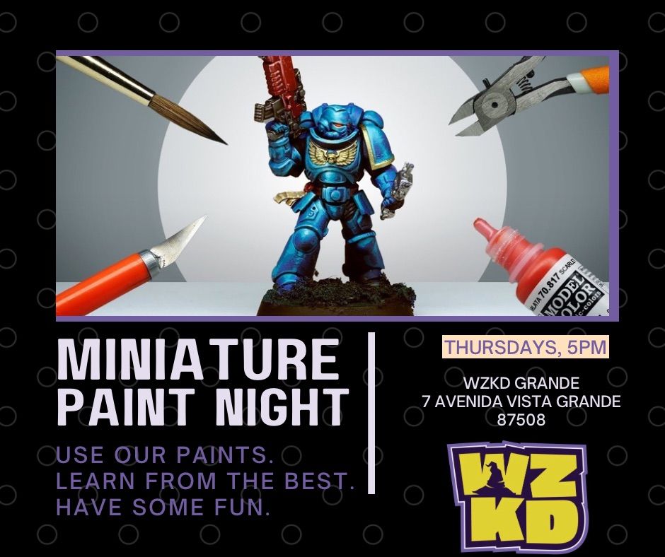 Mini Paint Night!