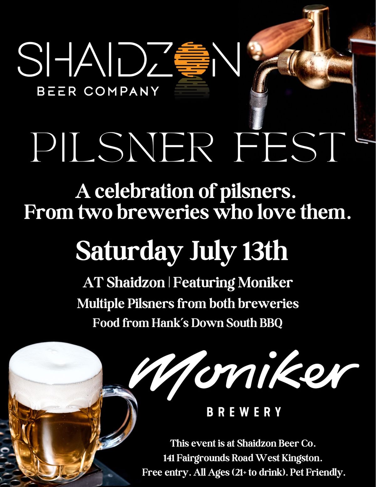 Pilsner Fest - Featuring Moniker