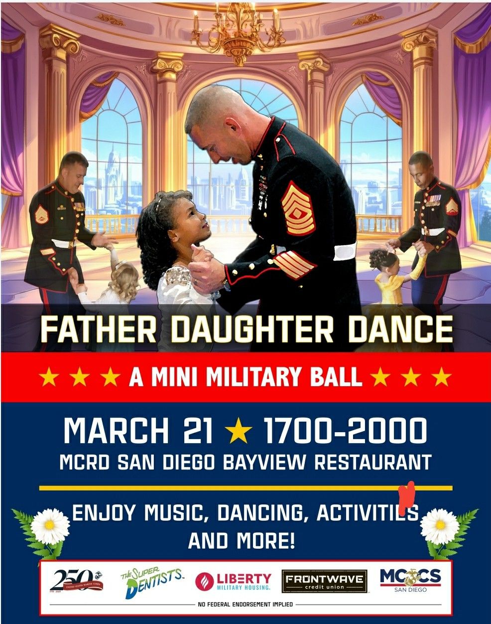 2025 MCRD Mini Military Ball & Father Daughter Dance