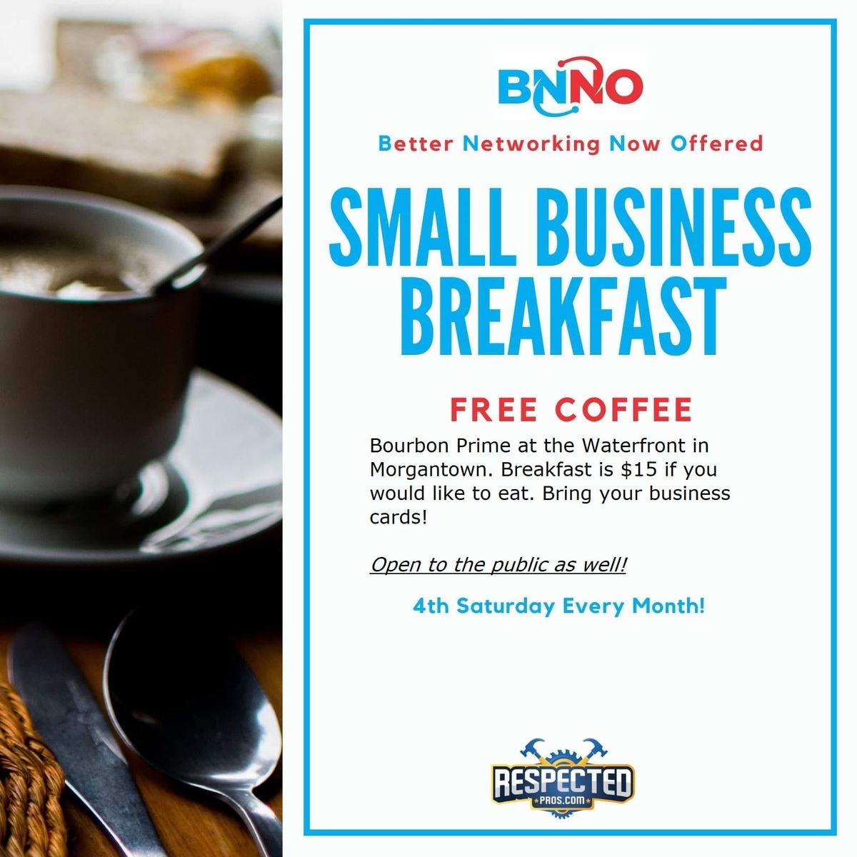 Morgantown Small Business Breakfast 