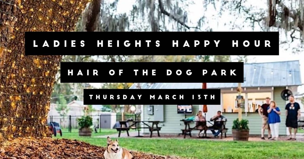 Ladies Heights Happy Hour: March