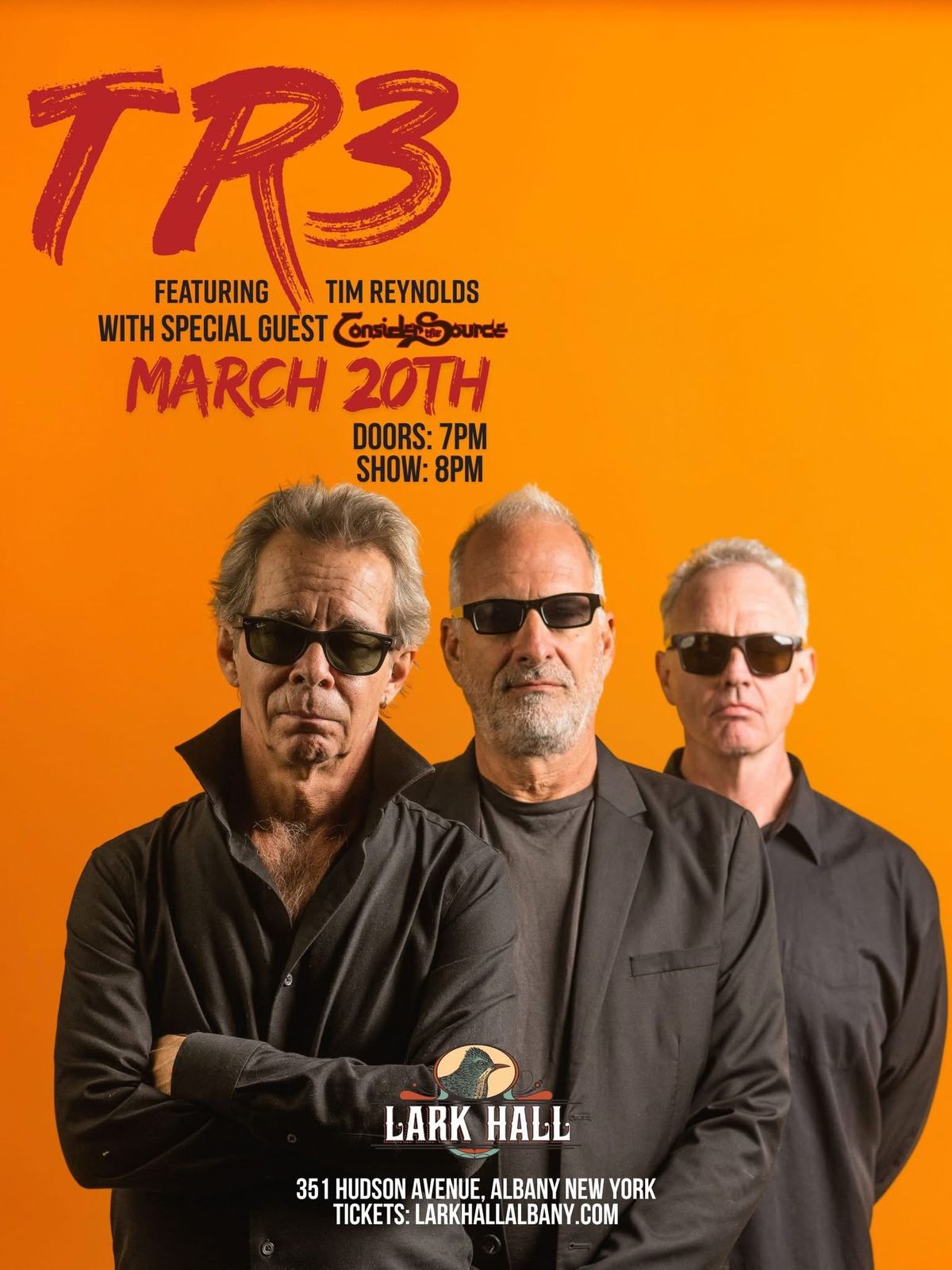 TR3  featuring Tim Reynolds w\/s\/g Consider the Source