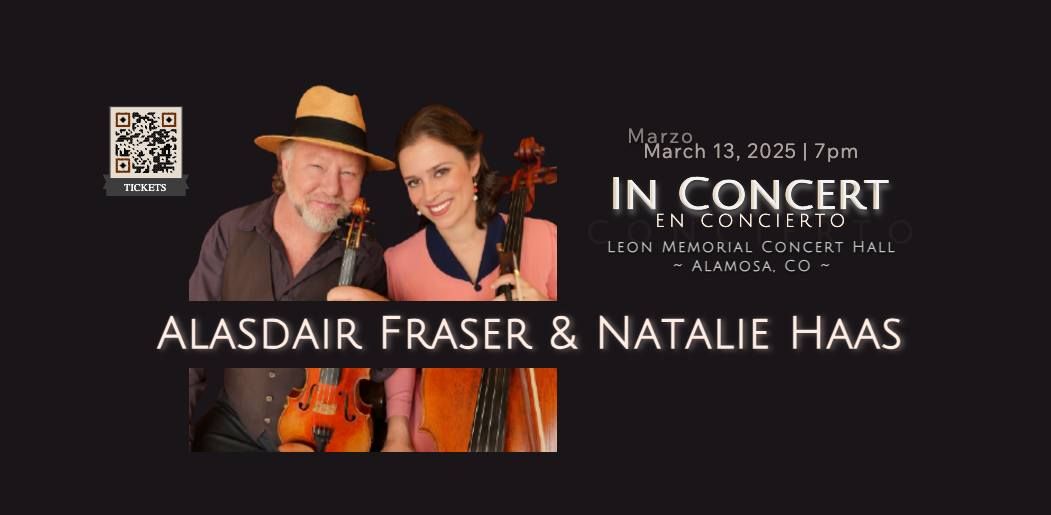 Alasdair Fraser & Natalie Haas In Concert!!