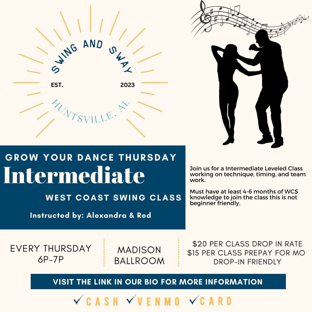 GYDT - Jan Edition - Inter. West Coast Swing Class