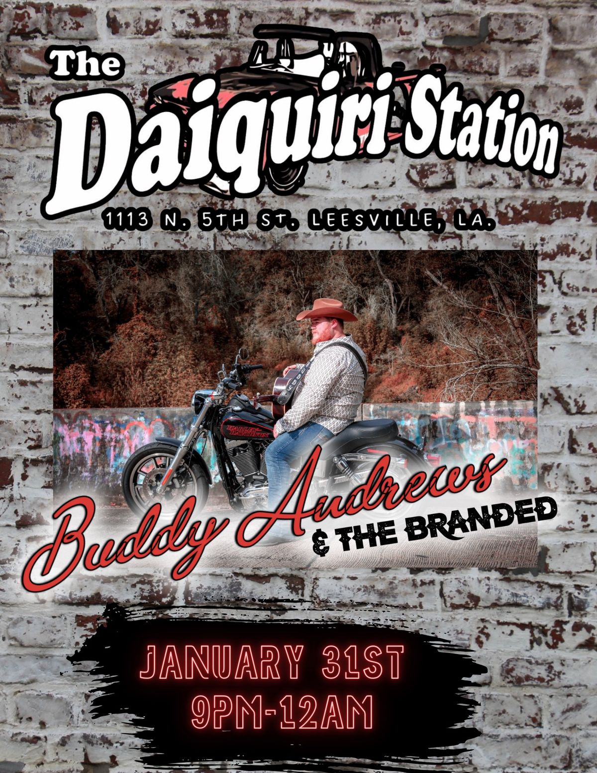 Buddy Andrews & The Branded @ The Daiquiri Station