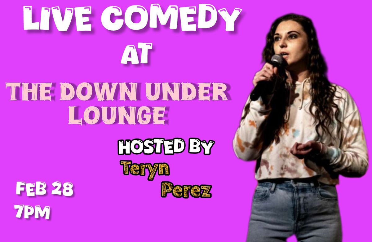 Live Comedy - Hosted by Teryn