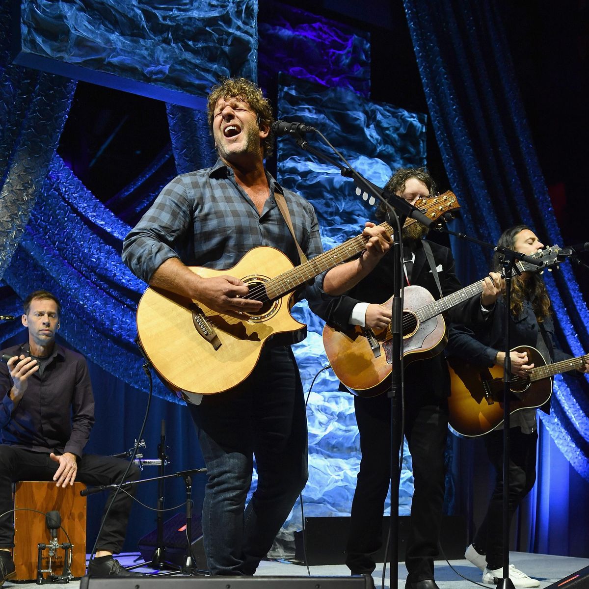 Billy Currington and Kip Moore with Kenny Whitmire