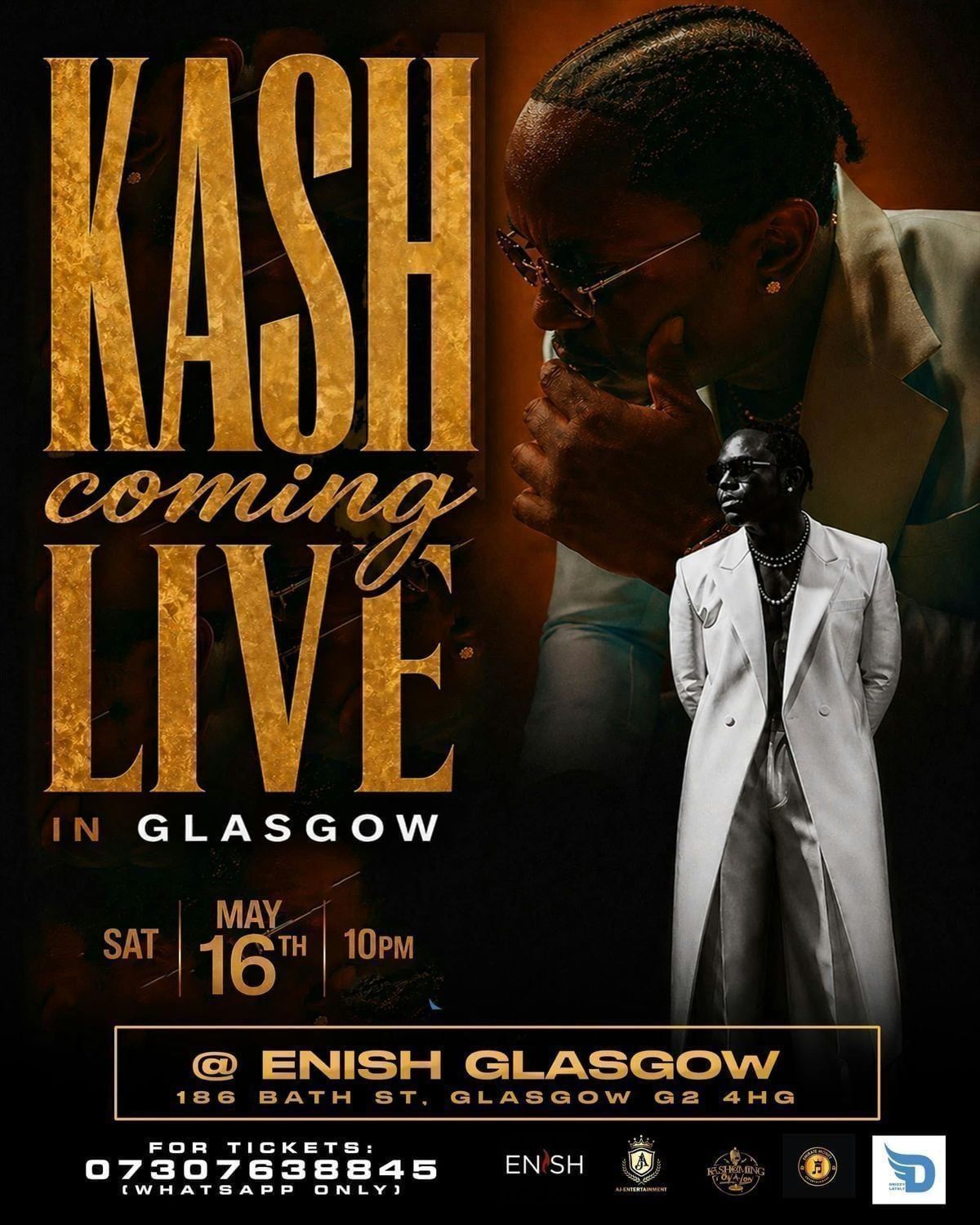 KASHCOMING LIVE IN GLASGOW