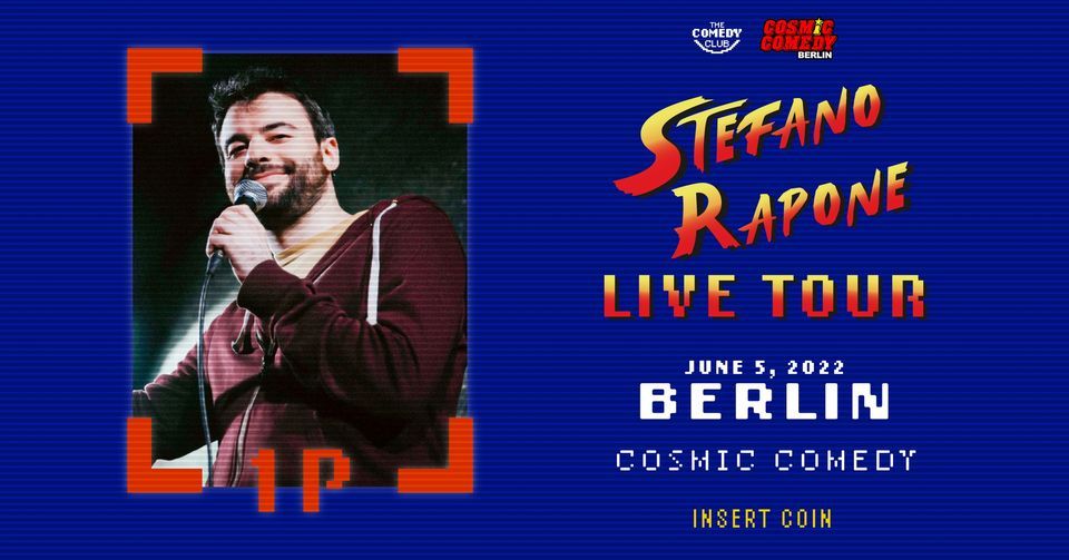 STEFANO RAPONE Live a BERLINO @ Cosmic Comedy Berlin \/\/ Stand Up Comedy (ITA)