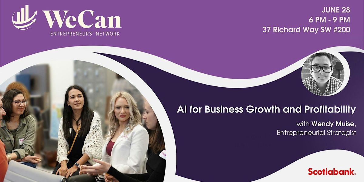 WeCan Networking and Masterclass Event
