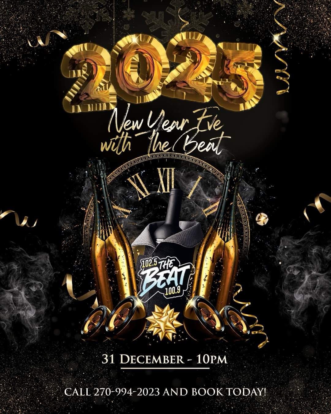 NEW YEARS EVE PARTY WITH THE BEAT