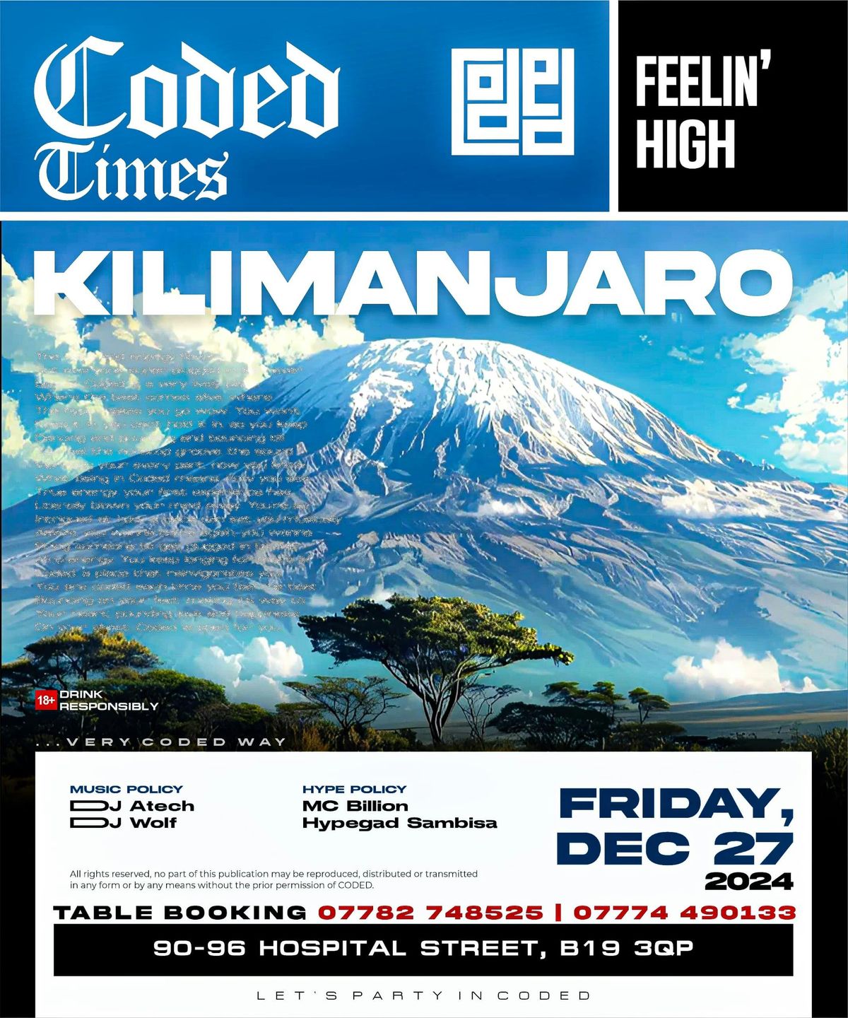 KILIMANJARO 