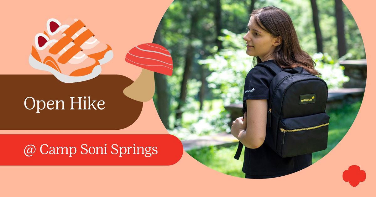 Open Hike @ Camp Soni Springs