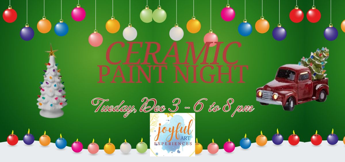 Ceramic Paint Night