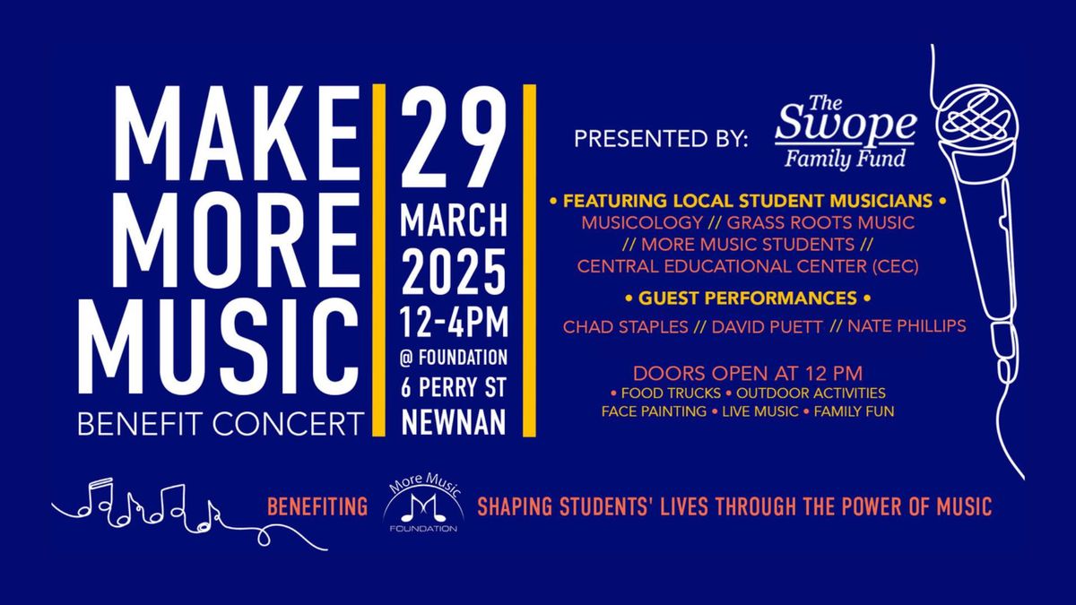 Make More Music benefit concert