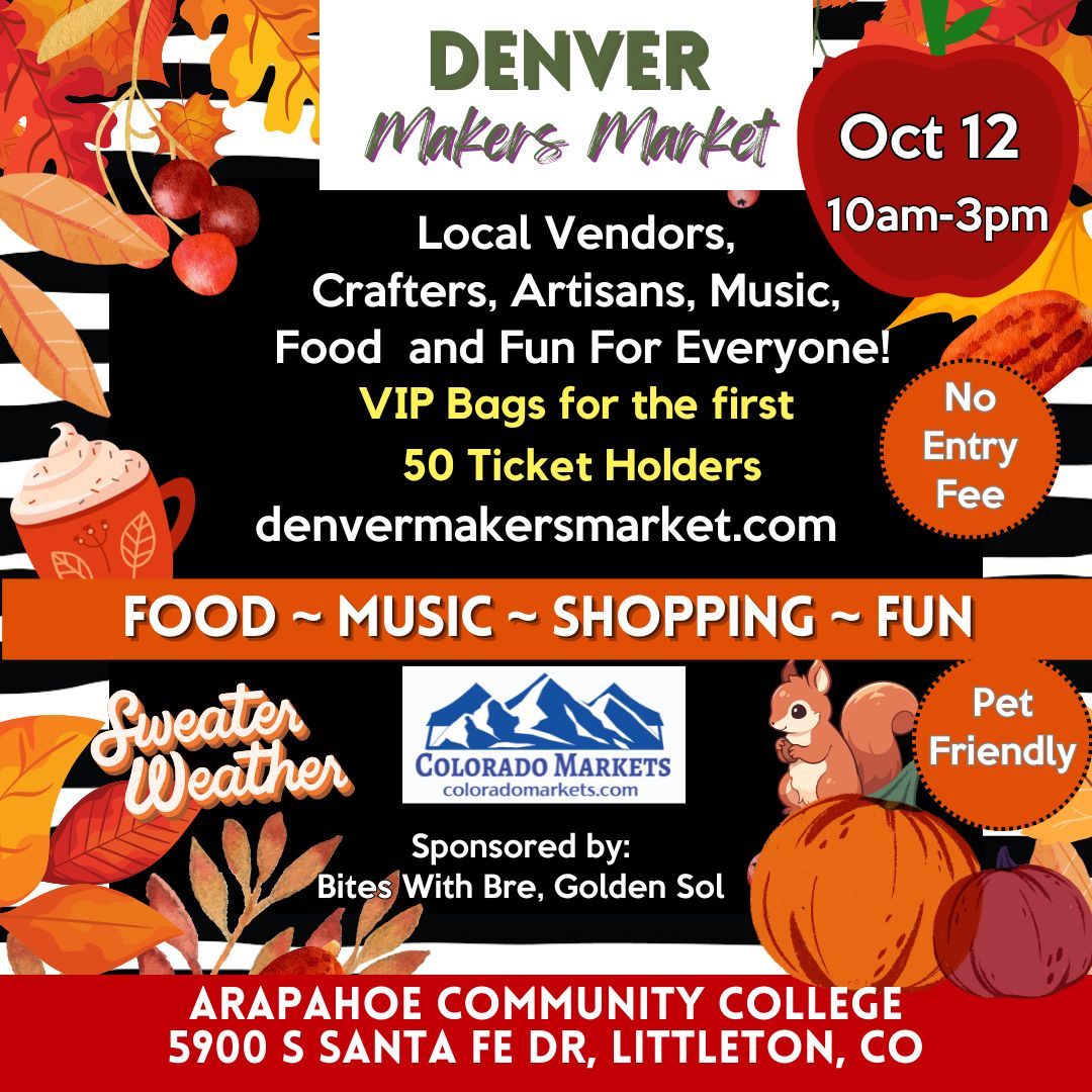 Denver Makers Market Littleton