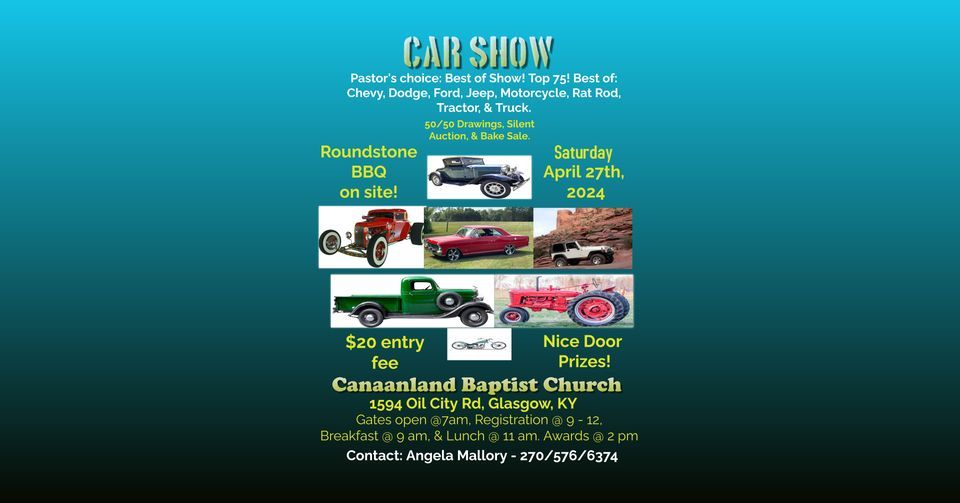 Canaanland Baptist Church Car Show! 
