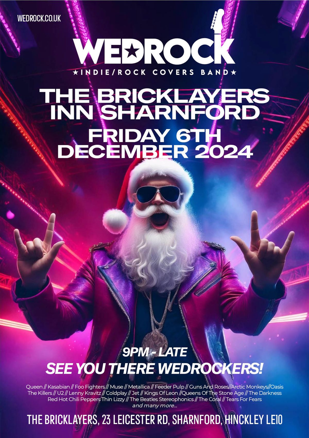 WEDROCK LIVE \/ BRICKLAYERS ARMS