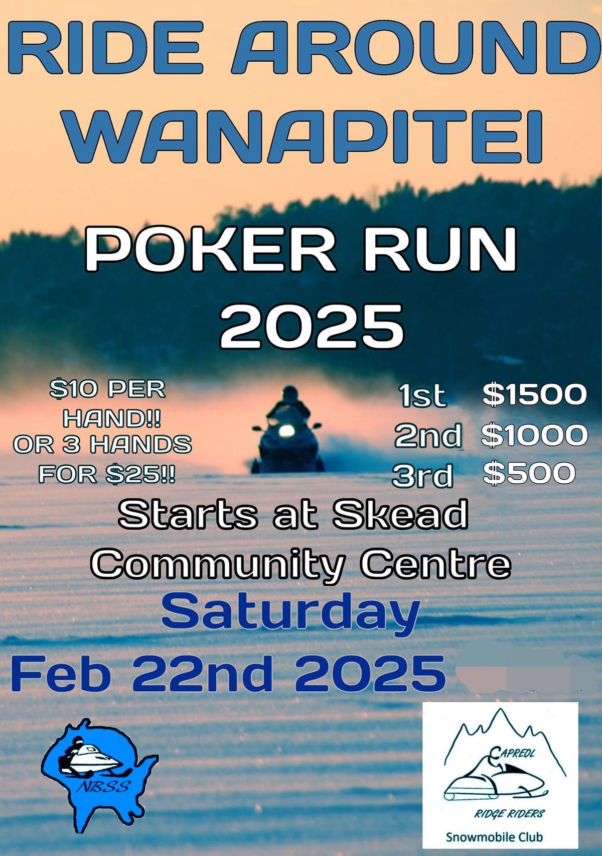 Ride Around Wanapitei Poker Run 