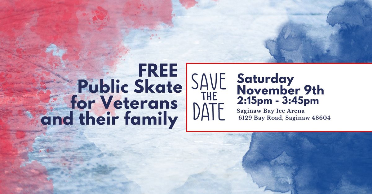 FREE Public Skate for Veterans & their family