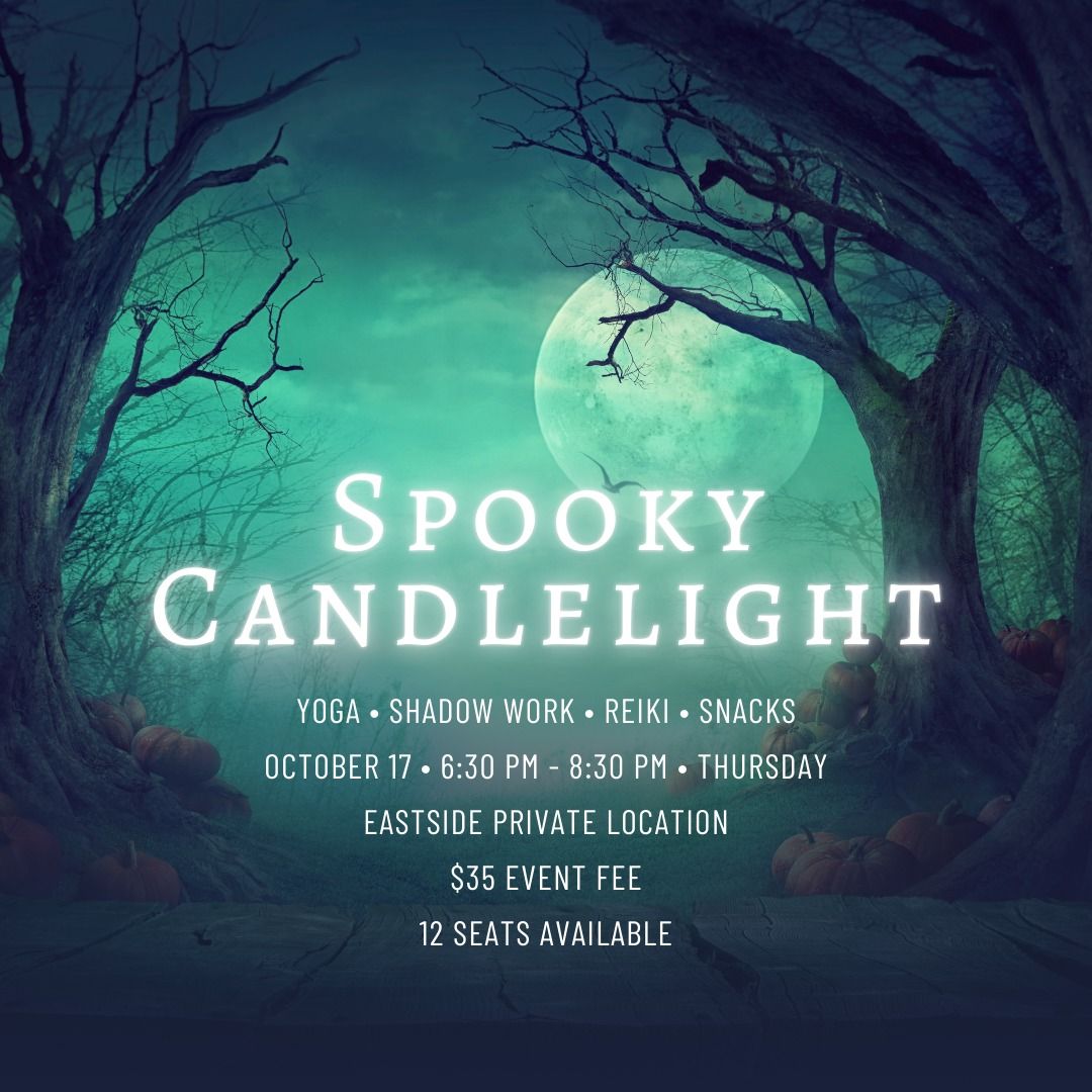 Spooky Candlelight Yoga & Reiki Under the Full Moon