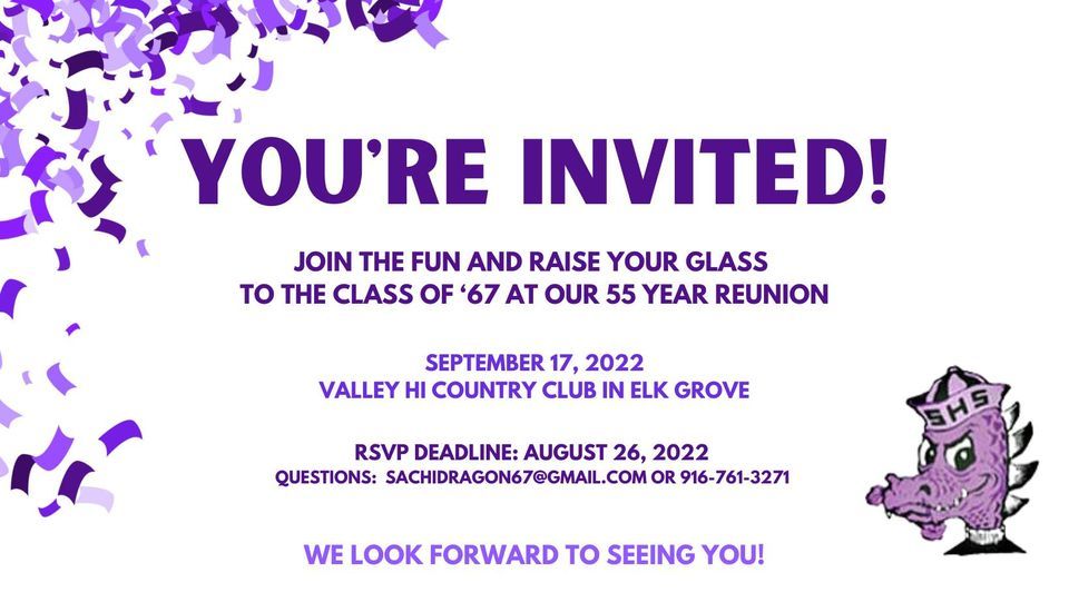 Sac Hi 55th Class Reunion