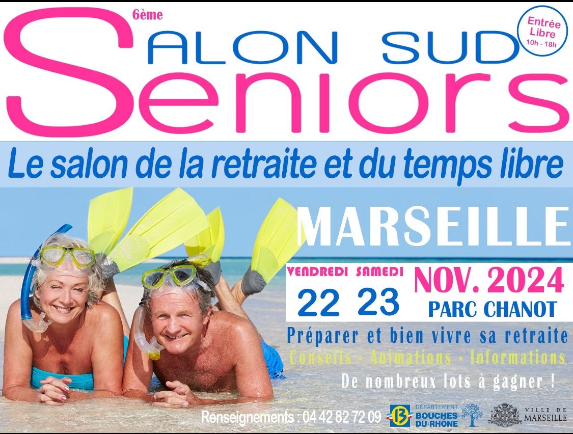 Salon des seniors de Marseille 2024 6 eme \u00e9dition