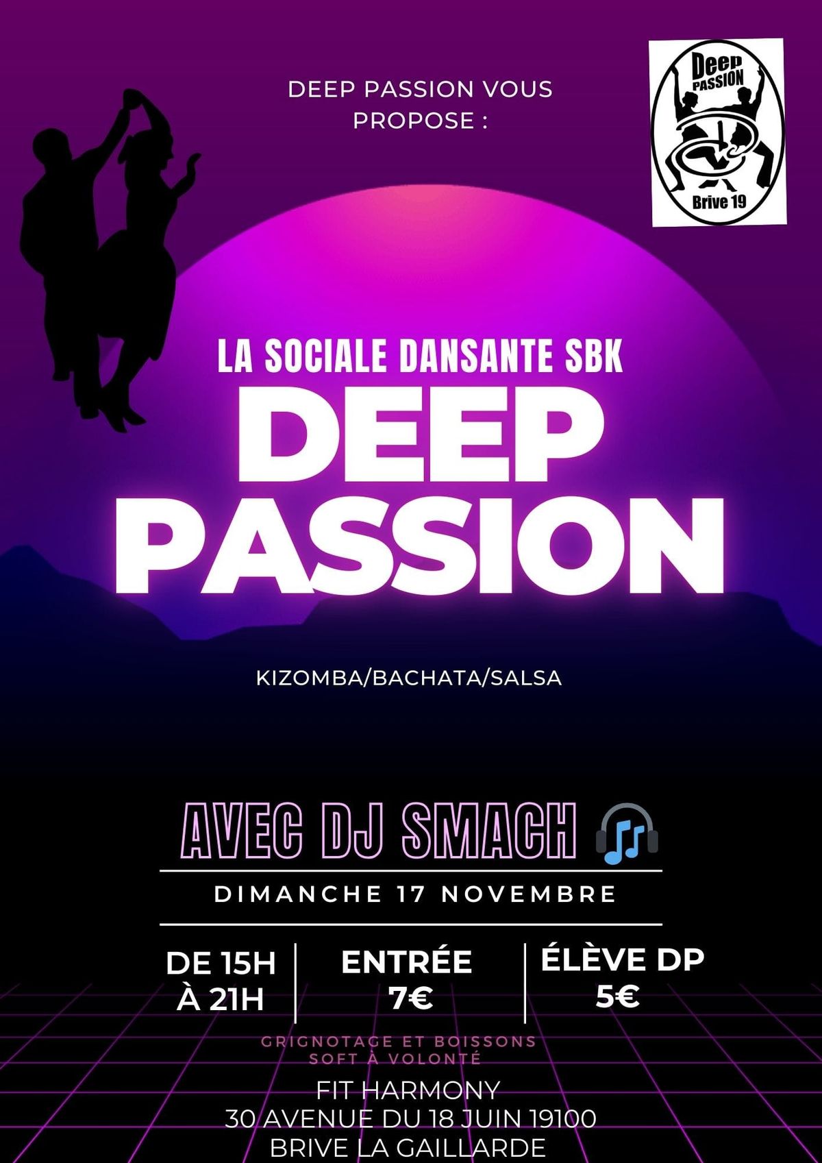 La sociale dansante SBK avec DEEP Passion 