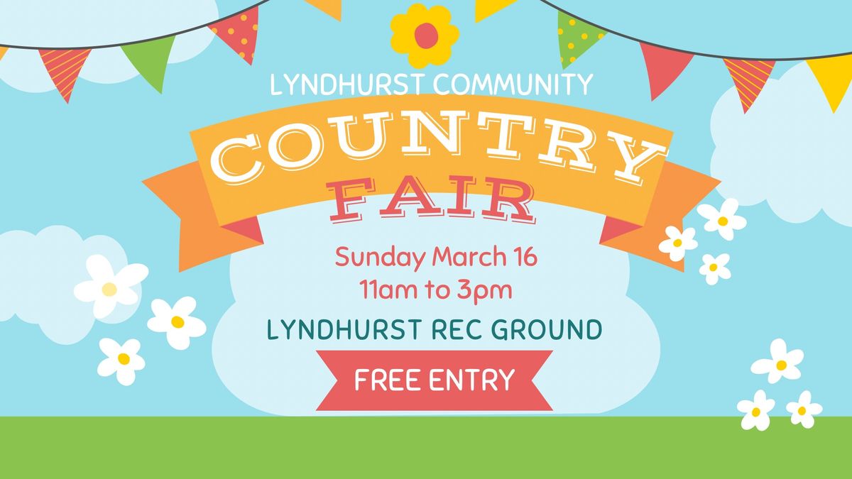 Lyndhurst Community Country Fair!