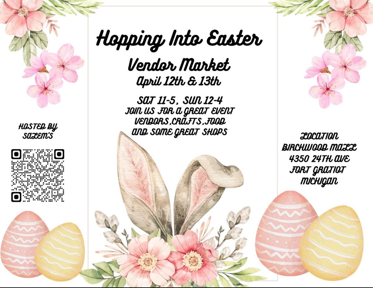 Hopping Into Easter Vendor Market