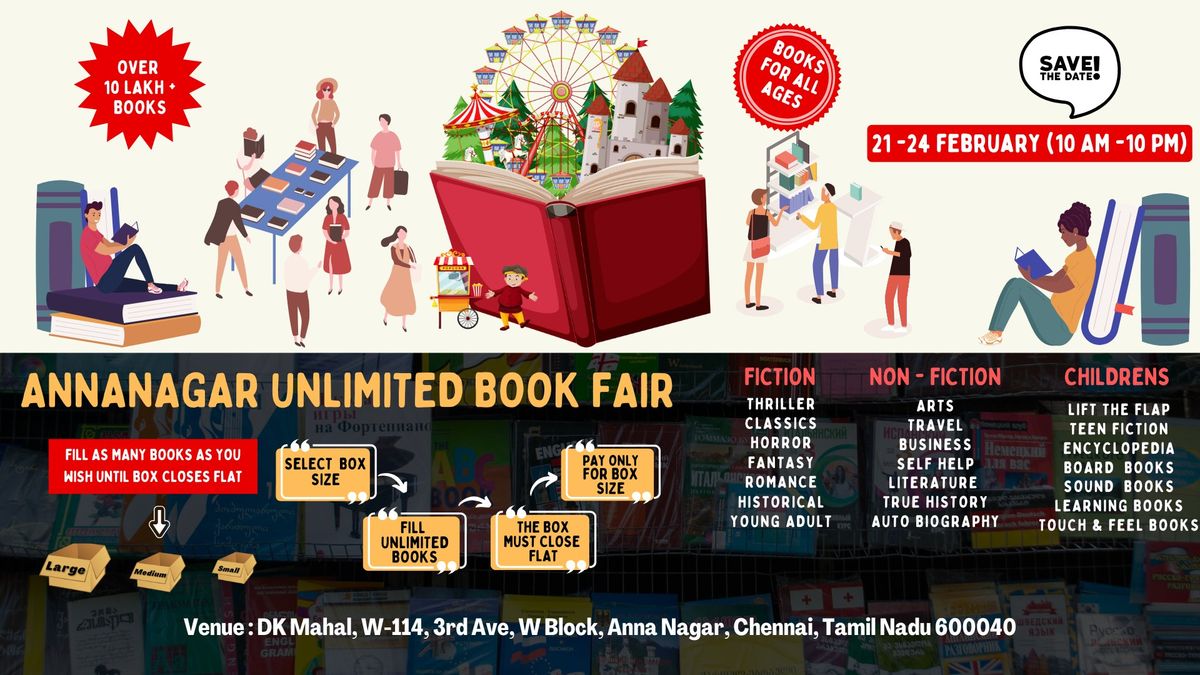 Chennai AnnaNagar Unlimited Bookfair