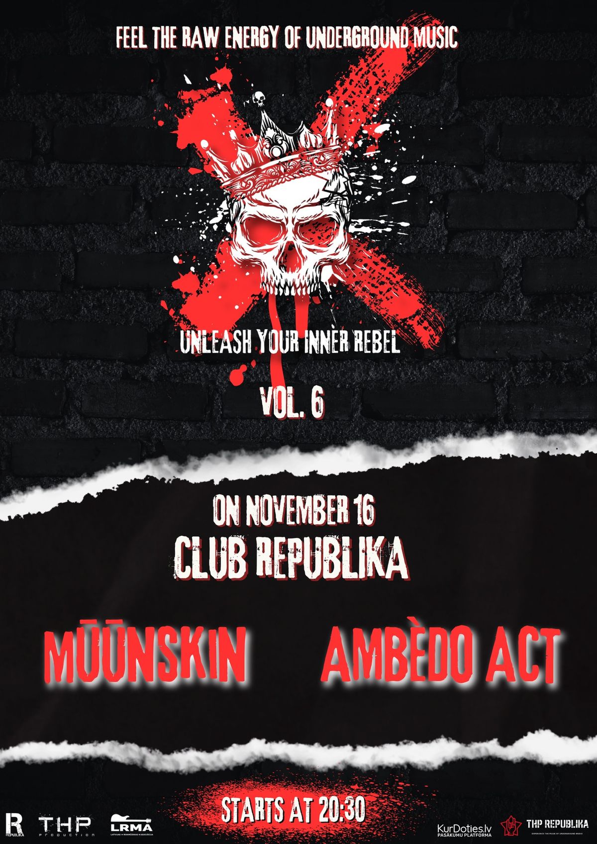 Rebel Night Vol 6: M\u016a\u016aNSKIN \/ AMB\u00c8DO ACT