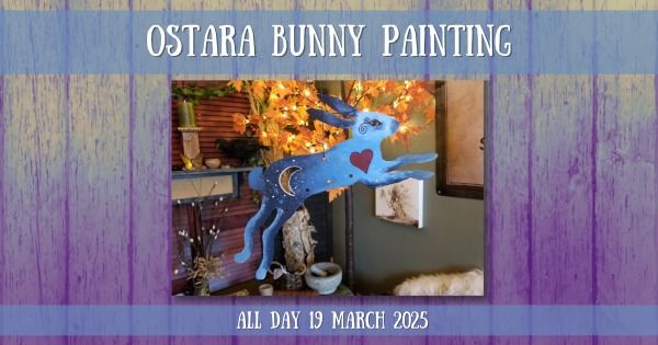 Paint your own Ostara Bunny