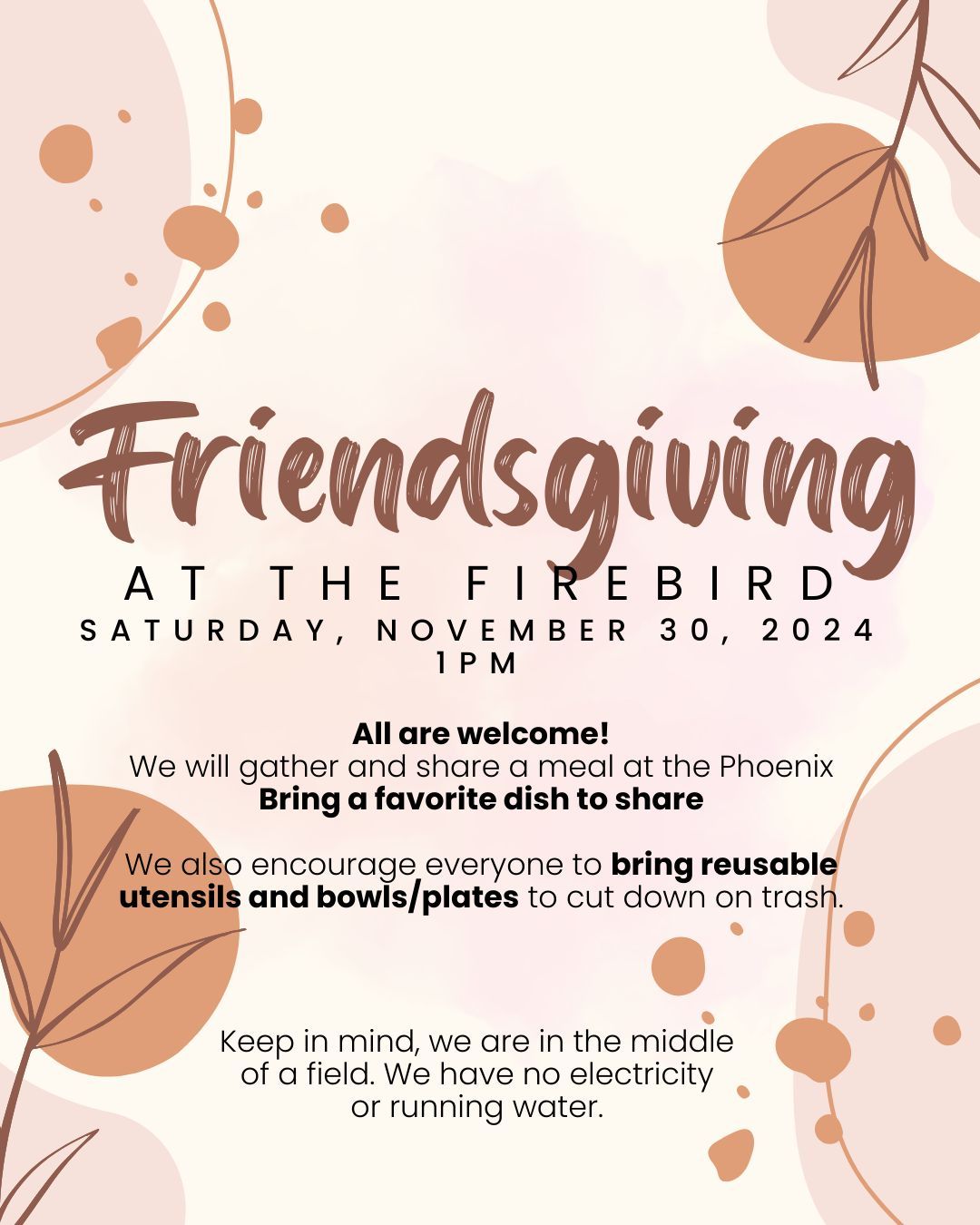 Friendsgiving at the Firebird!