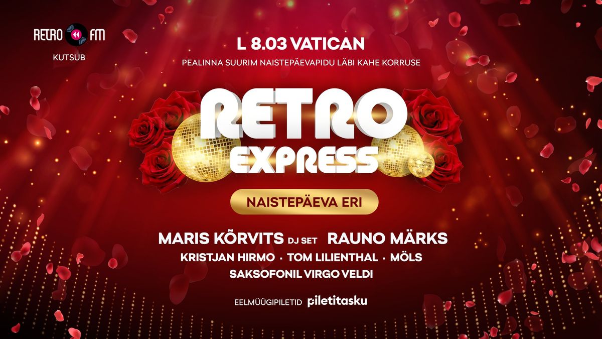 Retro Express | Naistep\u00e4eva eri | Vatican 08.03