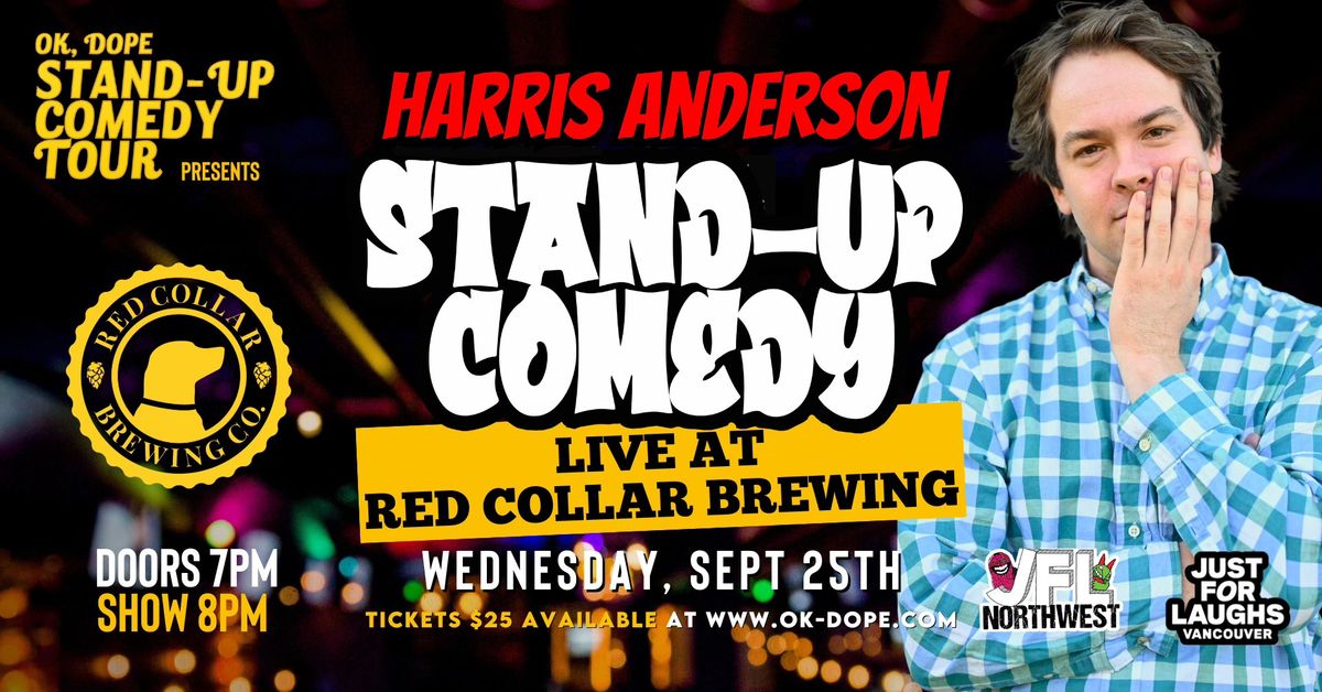 OK, DOPE Presents Harris Anderson Live at Red Collar Brewing!