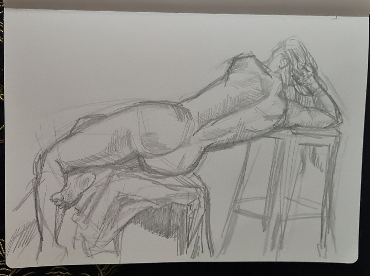 Creative Contours: Life Drawing with the Sculptor's Eye