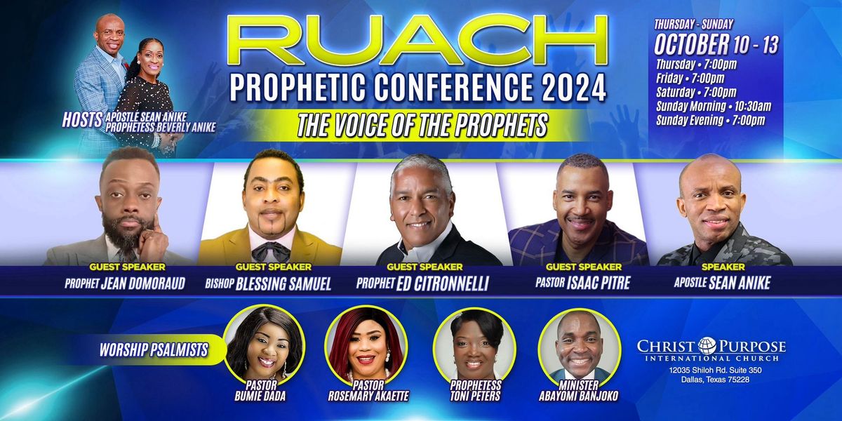 RUACH Prophetic Conference 2024