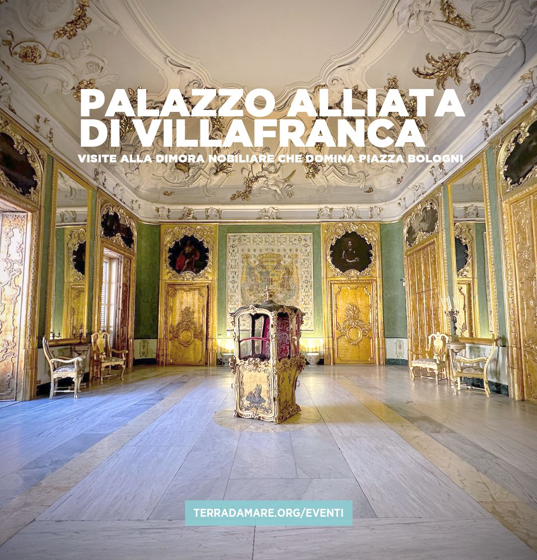 Palazzo Alliata di Villafranca. Visite alla dimora nobiliare che domina Piazza Bologni