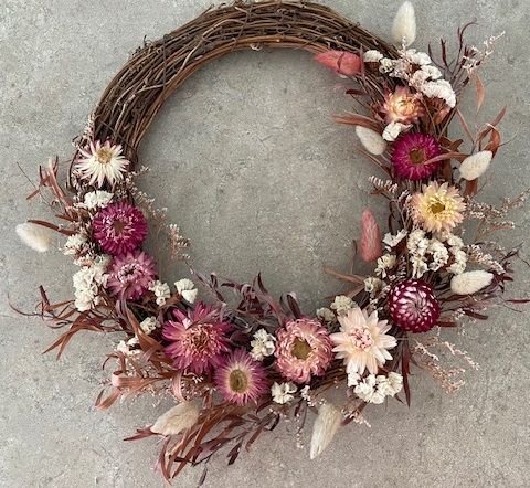 Dried Flower Wreath Workshop