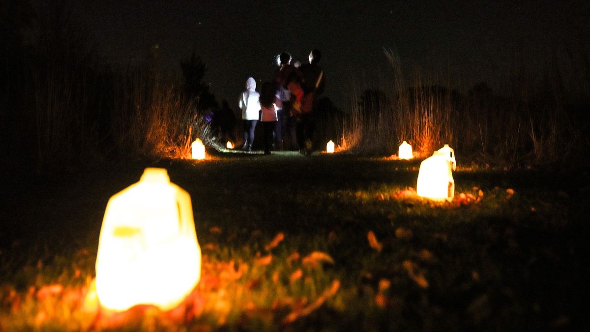 Lac Lawrann Conservancy Fall Luminary Walk