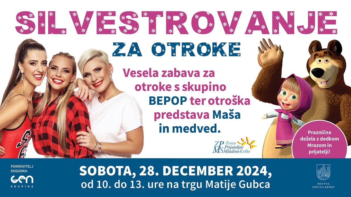 Silvestrovanje za otroke