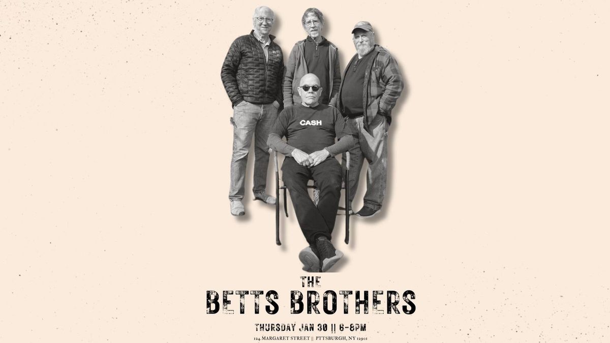 The BETTS BROTHERS @ Old Soul Design Shop