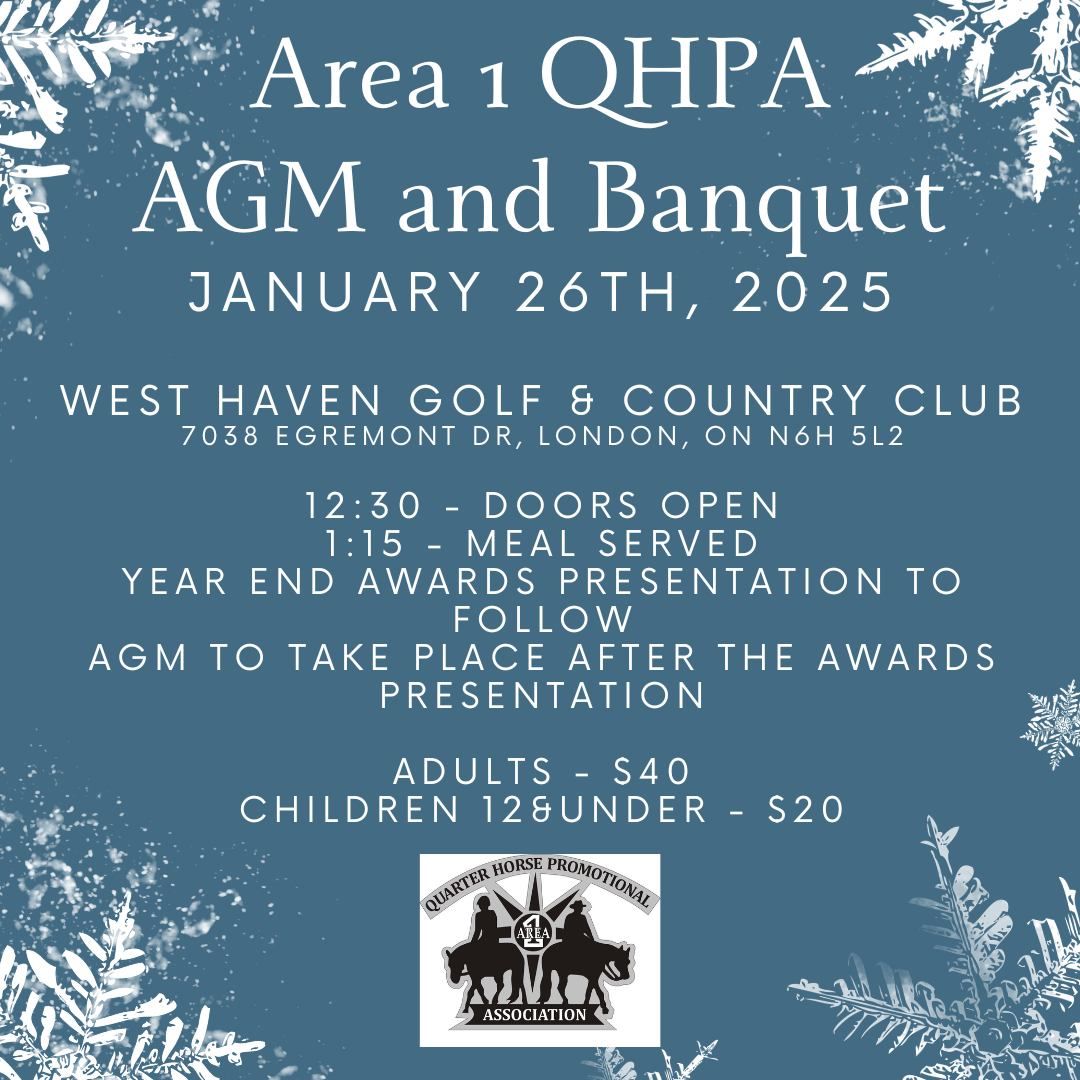 Area 1 AGM and Banquet