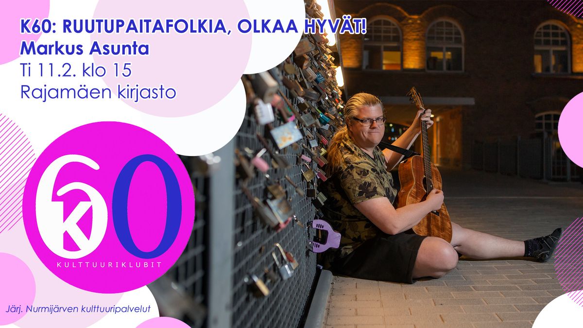 K60: Ruutupaitafolkia, olkaa hyv\u00e4t! 