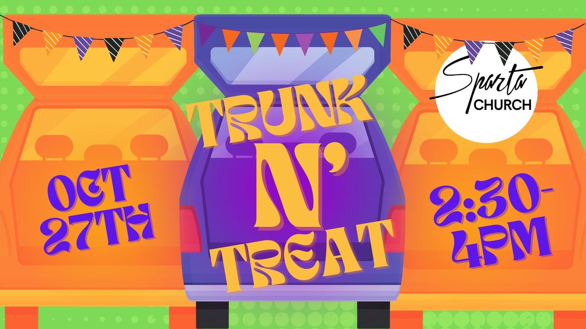 Trunk N' Treat hosted by Sparta Church