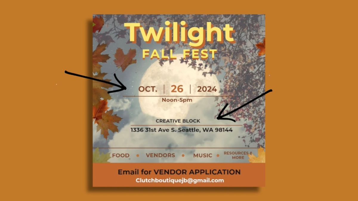 Twilight Fall Fest - Pop-Up Marketplace