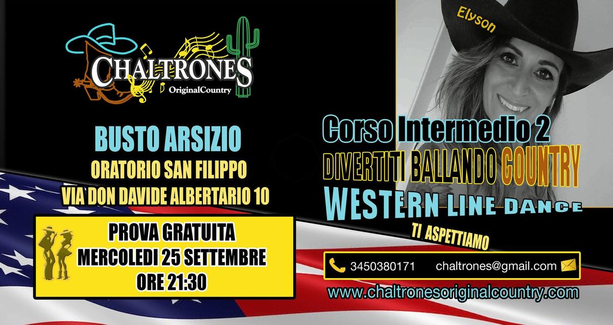 Prova Gratuita Corso Intermedio 2 Country Line Dance