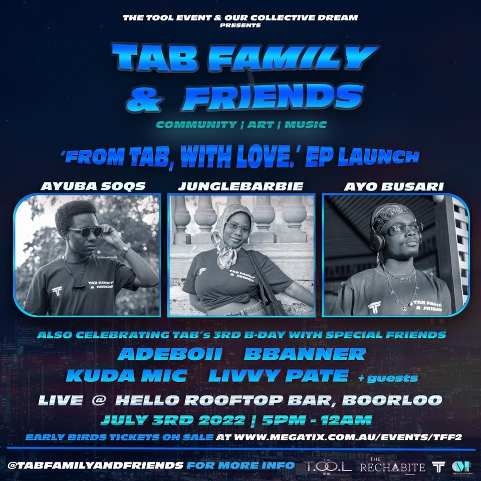 TAB Family & Friends 2.0 [ 'From TAB, With Love' EP Launch + 3rd B'Day]